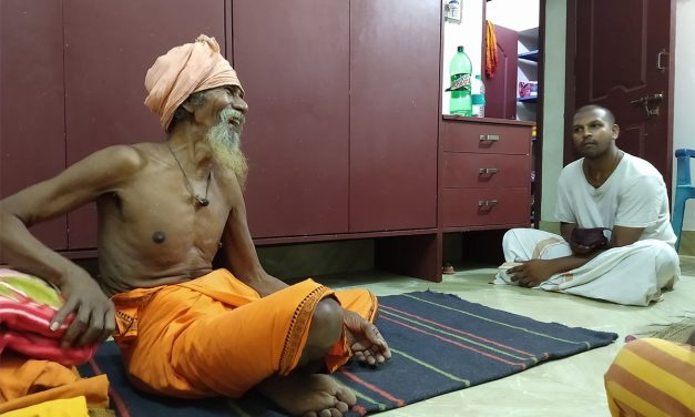 98 Year Old Sadhu Brahma Chaitanya Das Visits Chennai Ashram