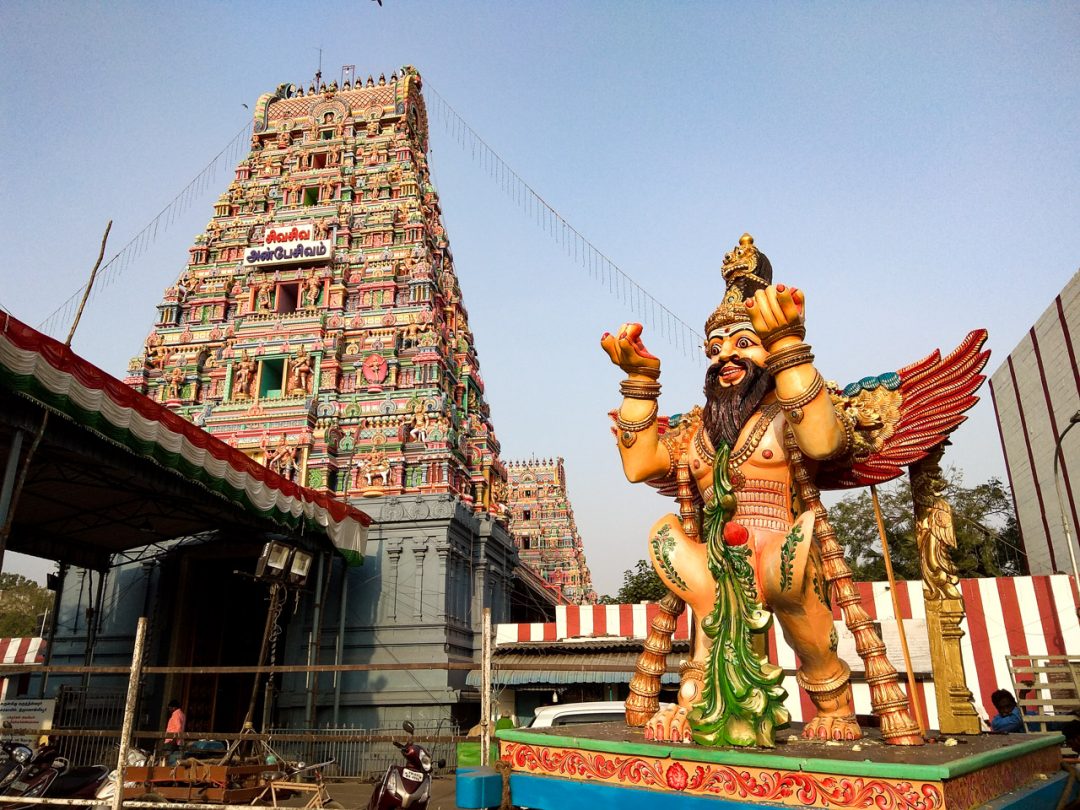 Sri Marundeeswarar Temple at Thiruvanmiyur in Chennai